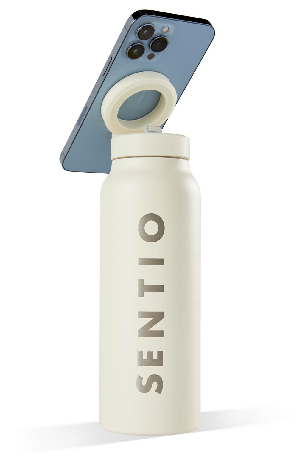Sentio Water Bottel with build-in MagSafe ring + magnetic ring for non IPhones 24oz
